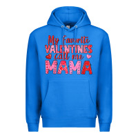 True Royal my favorite valentines call me mama Premium Hoodie - texasbilliewilder