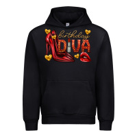 Black birthday diva Urban Hoodie - texasbilliewilder