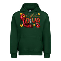 Forest Green birthday diva Urban Hoodie - texasbilliewilder