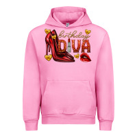 Fuchsia Pink birthday diva Urban Hoodie - texasbilliewilder