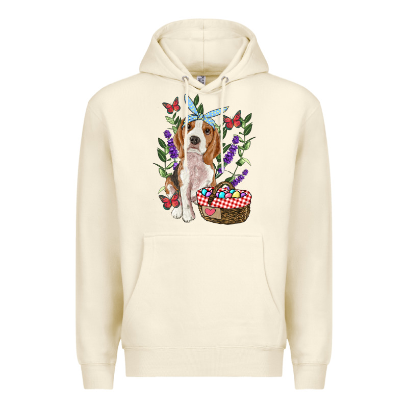 Easter Beagle Premium Hoodie by RanaPortraitStore | Teevron