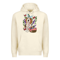 Sandshell Easter Beagle Premium Hoodie - RanaPortraitStore