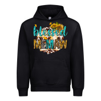 Black blessed memaw with sunflowers Urban Hoodie - texasbilliewilder
