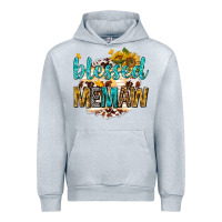 Heather Grey blessed memaw with sunflowers Urban Hoodie - texasbilliewilder