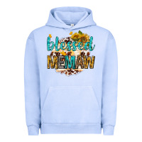 Pigment Grape Ice blessed memaw with sunflowers Urban Hoodie - texasbilliewilder