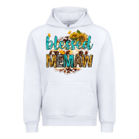 White blessed memaw with sunflowers Urban Hoodie - texasbilliewilder