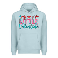 Blue Mist momys little valentine Premium Hoodie - texasbilliewilder