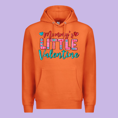 Momys Little Valentine Premium Hoodie Designed By Texasbilliewilder