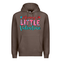 Coffee momys little valentine Premium Hoodie - texasbilliewilder