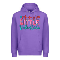 Purple momys little valentine Premium Hoodie - texasbilliewilder