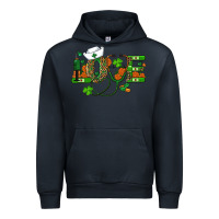 Navy st patricks day love nurse Urban Hoodie - RanaPortraitStore