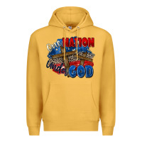 Mustard one nation under god Premium Hoodie - Zillion Design Studio