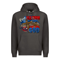 Smoke one nation under god Premium Hoodie - Zillion Design Studio
