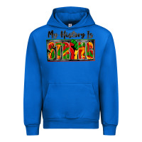 Cobalt my history is strong Urban Hoodie - Zillion Design Studio