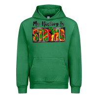Emerald my history is strong Urban Hoodie - Zillion Design Studio