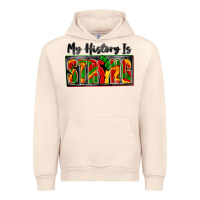 Sandshell my history is strong Urban Hoodie - Zillion Design Studio