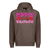 Coffee mommy is valentine Premium Hoodie - texasbilliewilder