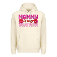 Sandshell mommy is valentine Premium Hoodie - texasbilliewilder