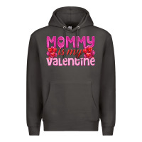 Smoke mommy is valentine Premium Hoodie - texasbilliewilder