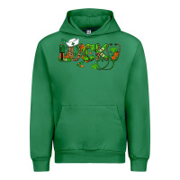Emerald st patricks day lucky nurse Urban Hoodie - RanaPortraitStore