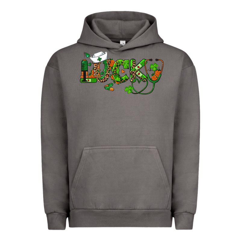 St Patricks Day Lucky Nurse Urban Hoodie by RanaPortraitStore | Teevron