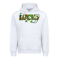 White st patricks day lucky nurse Urban Hoodie - RanaPortraitStore