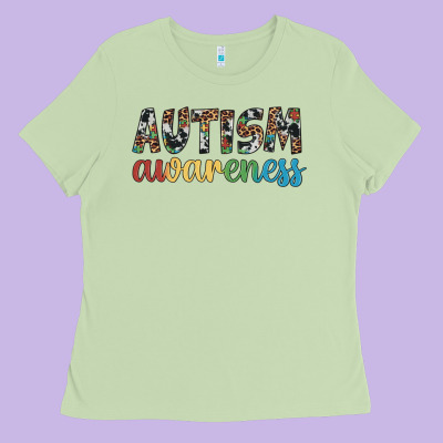 Autism Awareness Ladies Tee Designed By Artiststas