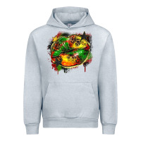 Heather Grey juneteenth lips Urban Hoodie - Zillion Design Studio