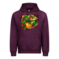 Mauve Wine juneteenth lips Urban Hoodie - Zillion Design Studio