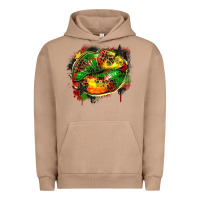 Pigment Burro juneteenth lips Urban Hoodie - Zillion Design Studio