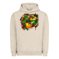 Pigment French Oak juneteenth lips Urban Hoodie - Zillion Design Studio