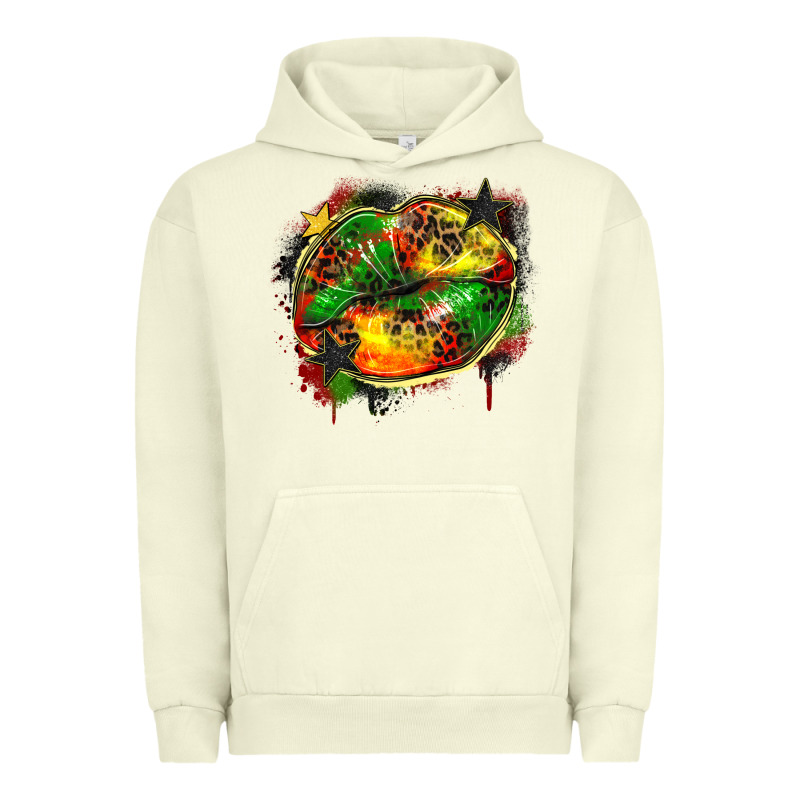 Juneteenth Lips Urban Hoodie by Zillion Design Studio | Teevron