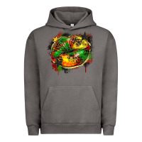 Pigment Tornado juneteenth lips Urban Hoodie - Zillion Design Studio
