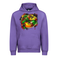 Tulip juneteenth lips Urban Hoodie - Zillion Design Studio