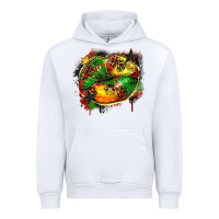 White juneteenth lips Urban Hoodie - Zillion Design Studio