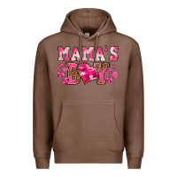 Chestnut valentines day mamas boy Premium Hoodie - texasbilliewilder
