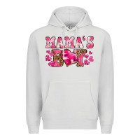 Dove Grey valentines day mamas boy Premium Hoodie - texasbilliewilder