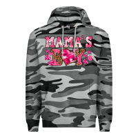 Slate Camo valentines day mamas boy Premium Hoodie - texasbilliewilder