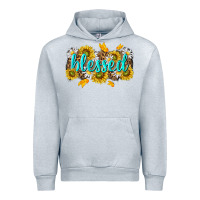 Heather Grey blessed tbw Urban Hoodie - texasbilliewilder