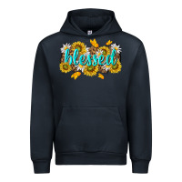 Navy blessed tbw Urban Hoodie - texasbilliewilder