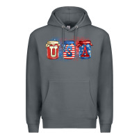 Rock usa mason jars Premium Hoodie - Zillion Design Studio
