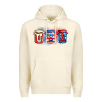 Sandshell usa mason jars Premium Hoodie - Zillion Design Studio