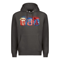 Smoke usa mason jars Premium Hoodie - Zillion Design Studio