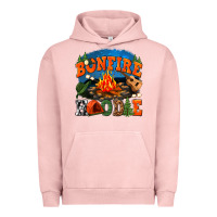 Pigment Salmon bonfire hoodie Urban Hoodie - texasbilliewilder