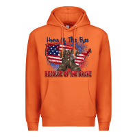 Carrot home of the free because of the brave Premium Hoodie - Zillion Design Studio
