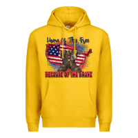 Lemon home of the free because of the brave Premium Hoodie - Zillion Design Studio