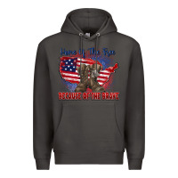 Smoke home of the free because of the brave Premium Hoodie - Zillion Design Studio