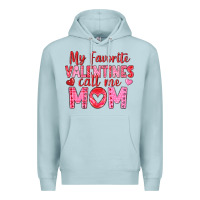 Blue Mist my favorite valentine call me mom Premium Hoodie - texasbilliewilder