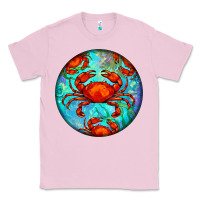 Bubblegum Pink crab Classic Tee - BarkalooDesign