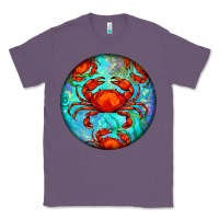 Lavender crab Classic Tee - BarkalooDesign